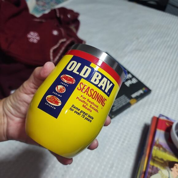 OLD BAY SEASONING NWT WINE COOLER CUP - Picture 2 of 3